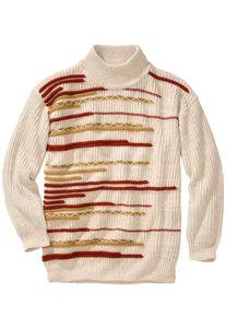 Mey & Edlich Mey & Edlich Herren Hot Dog Pullover Beige 40 % Wolle, 40 % Baumwolle, 20 % recyceltes Polyamid