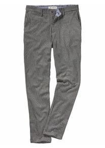 Mey & Edlich Mey & Edlich Herren Streifen-Strick-Chino Grau 46 % Baumwolle, 30 % Viskose, 22 % Polyester, 2 % Elasthan