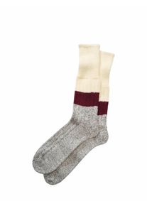 Mey & Edlich Mey & Edlich Herren Block-Tweedsocke Beige 100 % Baumwolle