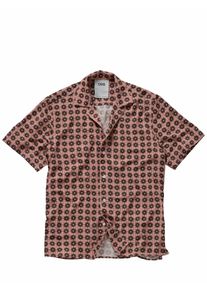 OAS Herren Hemd Lumo Rosa 100 % Viskose