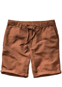 Mey & Edlich Mey & Edlich Herren Piazza-Shorts Rot 100 % Leinen