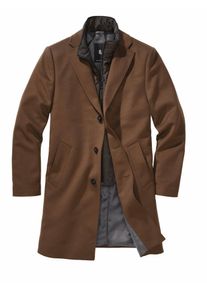 Mey & Edlich Mey & Edlich Herren Balance-Wollmantel Beige 90 % Schurwolle, 10 % Kaschmir