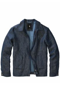 Mey & Edlich Mey & Edlich Herren Porto-Levante-Blouson Blau 53 % Baumwolle, 45 % Leinen, 2 % Elasthan