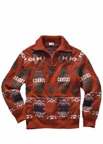 Gallia Herren Troyer Clifton Rot 90 % Wolle (Merino), 10 % Polyamid