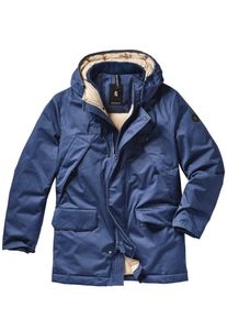 Mey & Edlich Mey & Edlich Herren Funtensee-Parka Blau 100 % Baumwolle