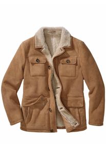 Mey & Edlich Mey & Edlich Herren Lammfell-Fieldjacket Braun Lammfell