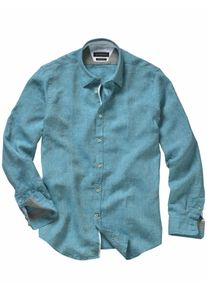 Mey & Edlich Mey & Edlich Herren Sahara-Hemd Gr&uuml;n 100 % Leinen