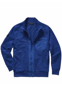 Mey & Edlich Mey & Edlich Herren Think-Big-Sweatjacke Blau 94 % Baumwolle, 6 % Elasthan
