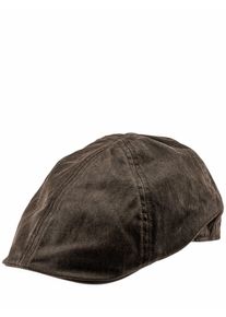 Stetson Herren Waxcotten-Schieber Braun 52 % Baumwolle, 48 % Polyester