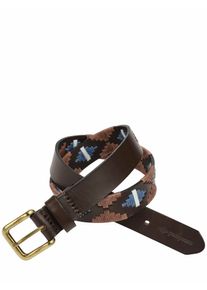 Pampeano Herren Gaucho-G&uuml;rtel Braun Rindleder