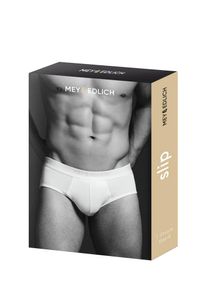 Mey & Edlich Mey & Edlich Herren Gef&auml;hrten-Slip Wei&szlig; 95 % Bio&iquest;Baumwolle (GOTS), 5 % Elasthan