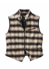 Mey & Edlich Mey & Edlich Herren Mohair-Karoweste Beige 68 % Wolle, 17 % Mohair, 15 % Polyamid