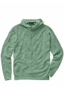 Mey & Edlich Mey & Edlich Herren Spruzzo-Strickhoodie Gr&uuml;n 100 % Baumwolle