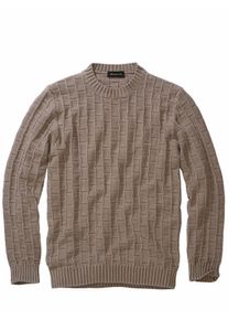 Mey & Edlich Mey & Edlich Herren Grundstein-Pullover Braun 30 % Wolle, 35 % Baumwolle, 35 % Polyacryl