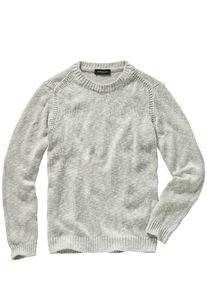 Mey & Edlich Mey & Edlich Herren Nicht-zu-&uuml;bersehen-Pullover Grau 61 % Baumwolle, 39 % Leinen