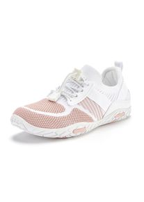 Lascana sheego Gro&szlig;e Gr&ouml;&szlig;en Sneaker, wei&szlig;/ros&eacute;, Gr&ouml;&szlig;e 36 - Damen