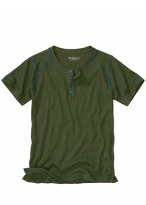 Mey & Edlich Mey & Edlich Herren Aufgeweckt-Pyjama Gr&uuml;n 100 % Baumwolle