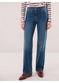 Walbusch 5 Pocket Jeans mit weitem Bein