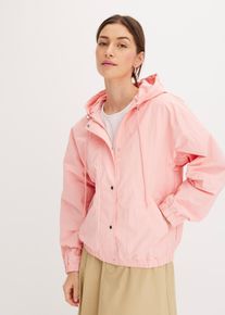 bonprix Oversize Blouson, rosa, Gr.44, Oversize Blouson in ballon&auml;hnlicher Form mit zwei Eingrifftaschen vorne und einer w&auml;rmenden Kapuze mit Kordelzug