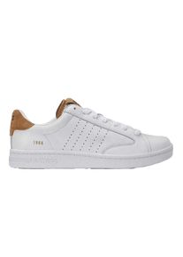 K-Swiss - "Lozan Klub" Sneaker f&uuml;r Herren, Vollnarbenleder (Wei&szlig;/Braun)