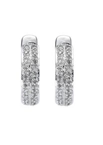 Diamonds by Ellen K. Ohrringe Gold 585 mit 40x Brillant zus. 0,10ct.