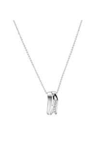 ZEEme Basic Anh&auml;nger mit Kette 925/- Sterling Silber rhodiniert Zirkonia