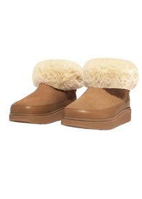 fitflop Fit Flop - "Gen-FF Mini" Schneestiefel f&uuml;r Damen, Lammfell (Braun)