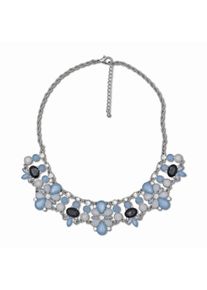 Steuer Modeschmuck Collierkette Blumencollier
