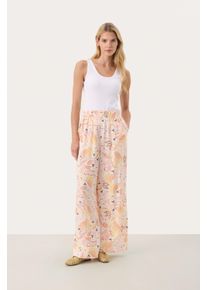 PART TWO Casual Hose Easy fit Multi Paisley Print multicolour
