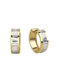 Diamonds by Ellen K. Fascination by Ellen K. Ohrringe Gold 333 zweifarbig glanz/matt 15mm Durchmesser
