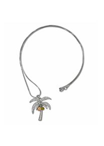Steuer Modeschmuck Anh&auml;nger mit Kette Palmenanh&auml;nger an Kette