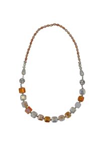Steuer Modeschmuck Collierkette Kette mit Magnetschlie&szlig;e, auch als Armband tragbar