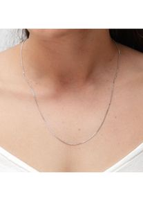 ZEEme Basic Collier 925/- Sterling Silber rhodiniert 50cm