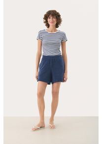 PART TWO Shorts Lockere Passform Oceana blue