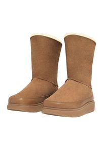 fitflop Fit Flop - "Gen-FF Short" Schneestiefel f&uuml;r Damen, Lammfell (Braun)