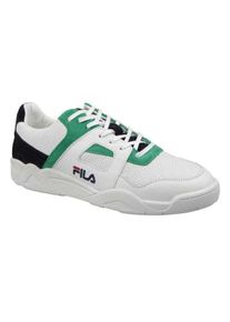 Fila - "Cedar" Sneaker f&uuml;r Herren, Leder, niedrig geschnitten (Wei&szlig;)