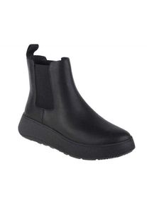 fitflop Fit Flop - "F-Mode" Stiefeletten f&uuml;r Damen, Leder (Schwarz)
