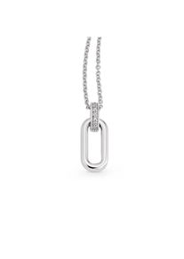 OROLINO Halskette Gold 585 mit 7 nat&uuml;rlichen Brillanten zus. 0,035ct.