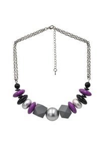 Steuer Modeschmuck Collier aus verschiedenen Materialien und H&auml;matit