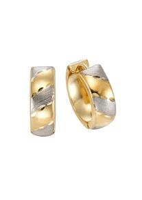 Diamonds by Ellen K. Fascination by Ellen K. Klappcreolen 585 Gold zweifarbig 15mm