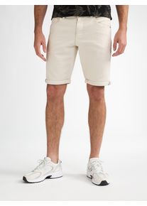 PETROL INDUSTRIES - Jackson Bunte Denim Shorts Coconut Herren - Wei&szlig;