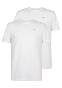PETROL INDUSTRIES - 2er-Pack Basic-T-Shirt Rundhals Rev Herren -
