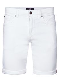 PETROL INDUSTRIES - Jackson Farbige Denim-Shorts Coconut Herren - Wei&szlig;