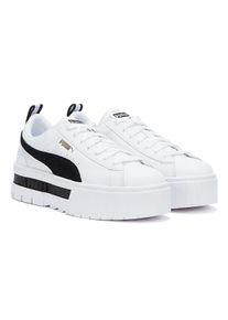 Puma Mayze Damen Wei&szlig; / Schwarz Sneakers