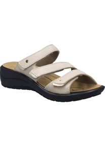 Josef Seibel Damen Sandale Annecy 04 in creme-kombi