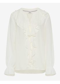 Brax Damen Bluse Style VIVE soft ecru, cremewei&szlig;, Gr. 32
