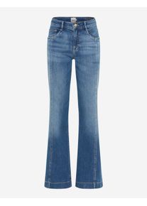 Brax Damen Five-Pocket-Hose Style MAINE USED REGULAR BLUE, denim blau regular, Gr. 32