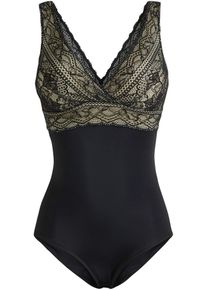 bonprix Medium Shape Body, schwarz, Gr.48, Geschm&uuml;ckter Shape Body mit mittlerer Formkraft f&uuml;r eine schmale Silhouette