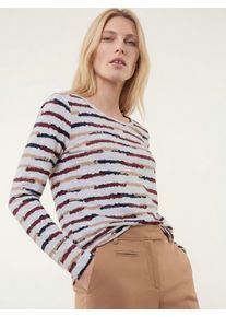 Walbusch Baumwollshirt Abstract Stripe
