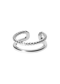 PURELEI Damenring Core Collection 24071-Ring-Mau-Adjustable-Silv